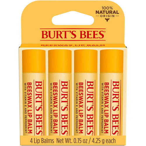 Burt's Bees 100% Natural Origin Moisturizing Lip Balm, Original Beeswax