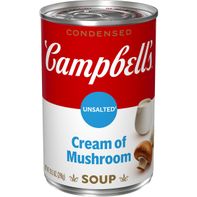 Campbell's Unsalted Cream of Mushroom Soup️