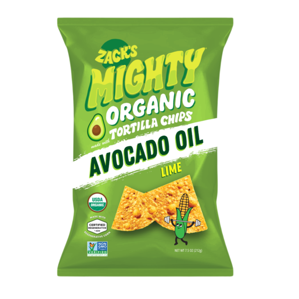 Zack's Mighty Avocado Oil Tortilla Chips