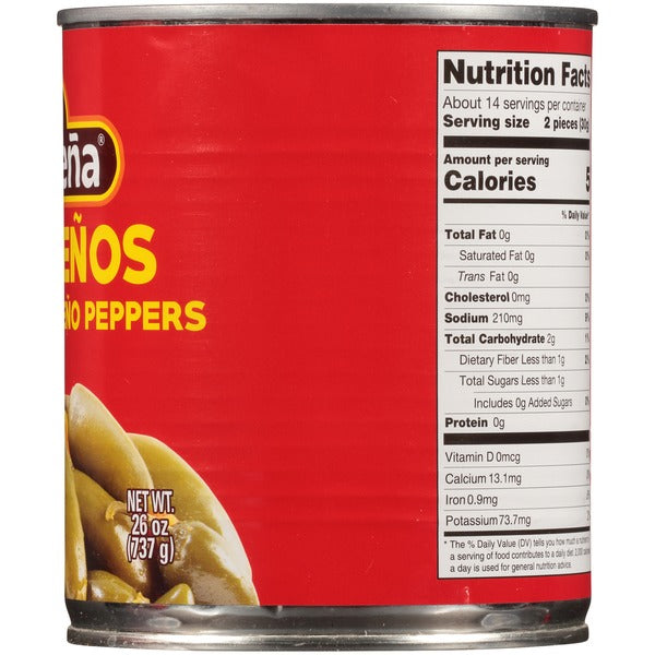 La Costeña Pickled Jalapeno Peppers