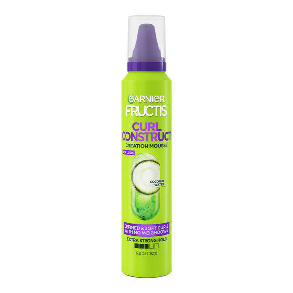 Garnier Curl Construct Creation Mousse with Coconut Water, For Curly Hair