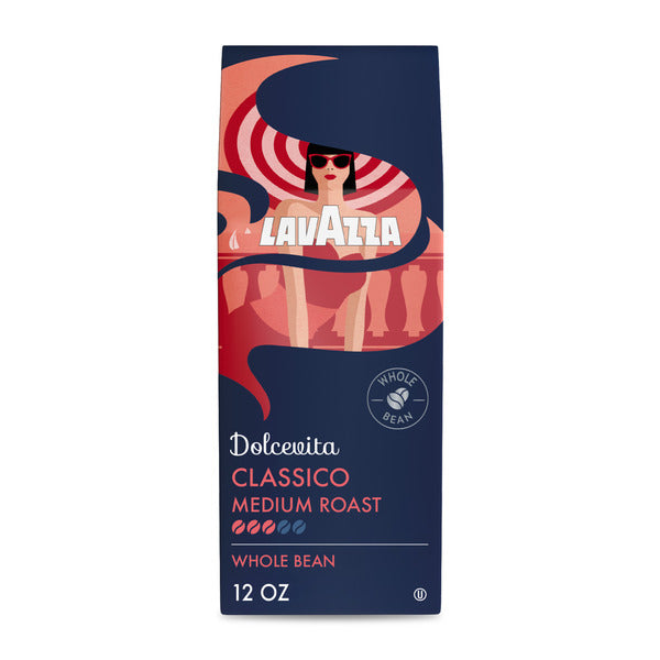 Lavazza Dolcevita Classico Medium Roast Whole Bean Coffee