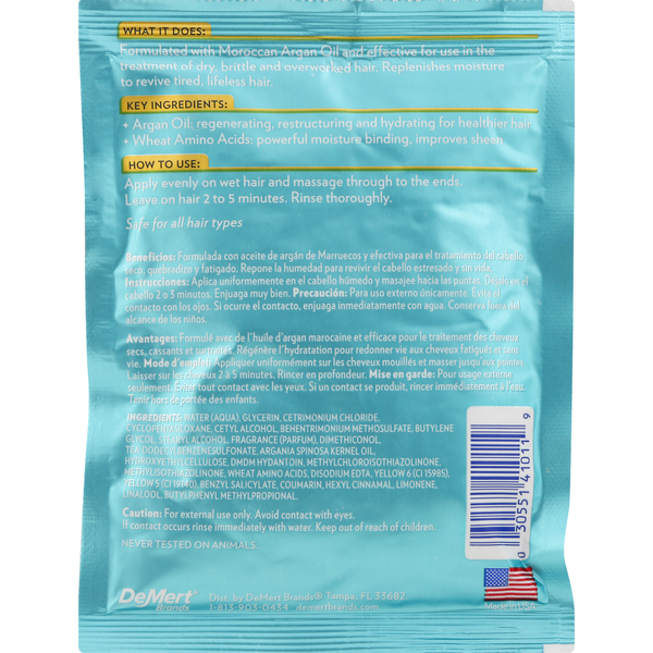 Hi Pro Pac Hair Masque, Deep Repair, Moroccan Mend Argan Oil