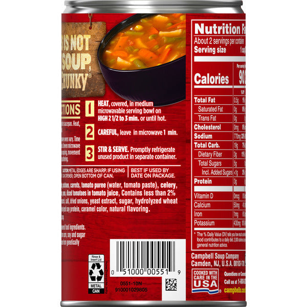Campbell's Savory Vegetable Soup