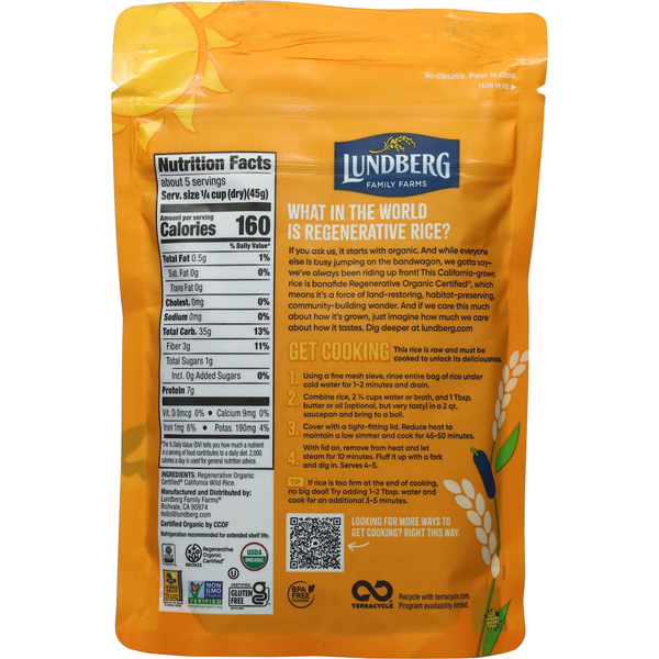 Lundberg Family Farms Organic Wild Rice