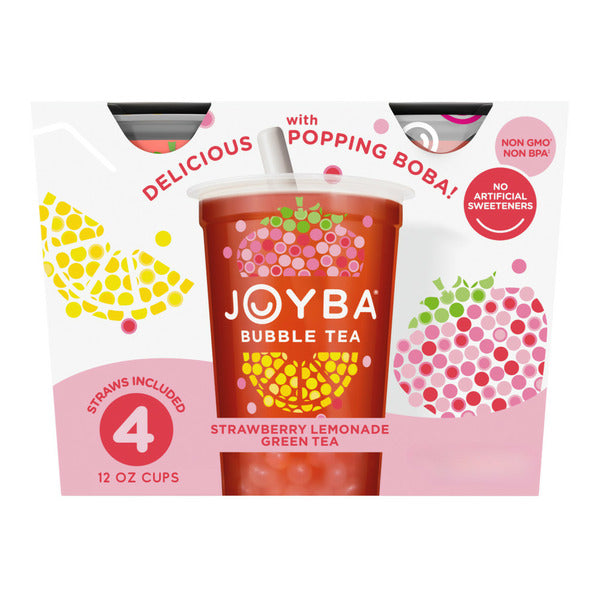 Joyba Strawberry Lemonade Green Bubble Tea