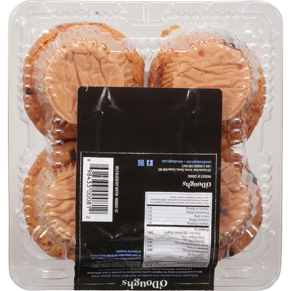 O'Doughs Muffins, Wild Blueberry