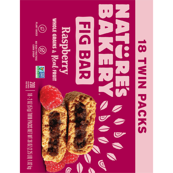 Nature's Bakery Raspberry Fig Bar Twin Packs