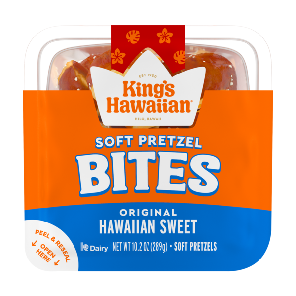 King's Hawaiian Original Hawaiian Sweet Soft Pretzel Bites