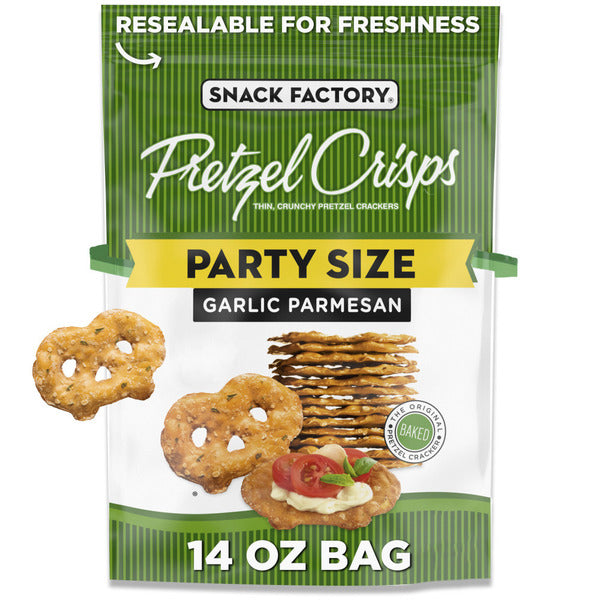 Snack Factory  Garlic Parmesan Pretzel Crisps