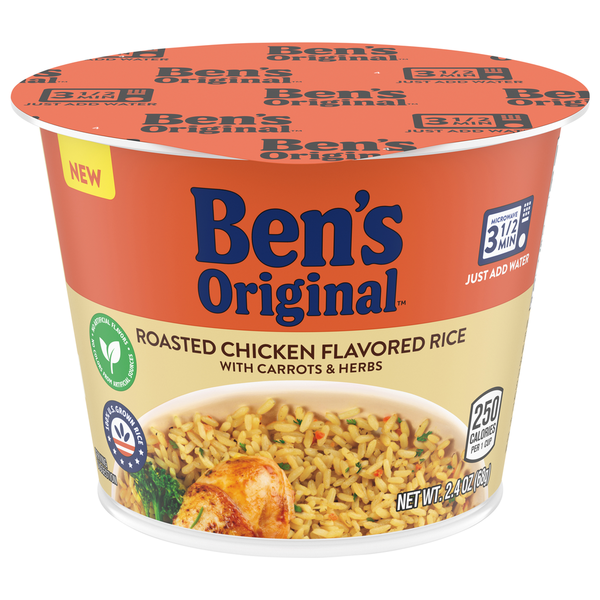 Ben's Original Roasted Chicken Flavored Rice with Carrots & Herbs