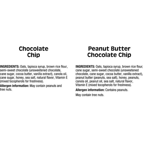 KIND Chewy Variety Pack Chocolate Chip & Peanut Butter Chocolate Chip Granola Bars