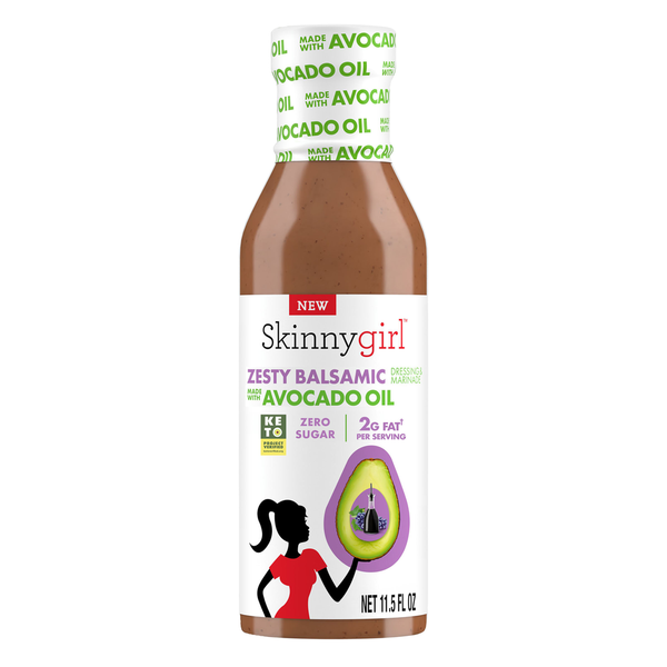 Skinnygirl Dressing & Marinade, Avocado Oil, Zesty Balsamic