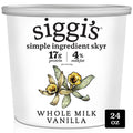 Siggi's Icelandic Skyr Whole Milk Yogurt Vanilla