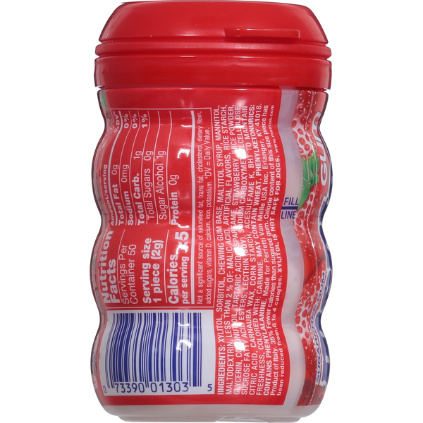 Mentos Gum, Sugarfree, Strawberry