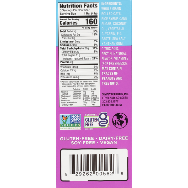 Bobo's Original Fig Oat Bars