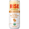 RISE Brewing Co. Coffee, Cold Brew, Nitro, Salted Caramel