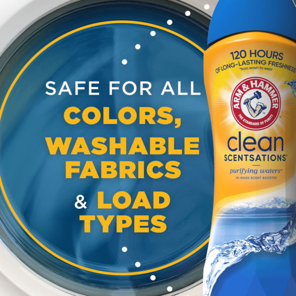 Arm & Hammer Clean Scentsations Purifying Waters In Wash Scent Booster