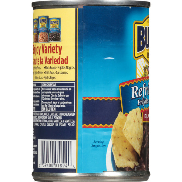 Bush's Best Refried Black Beans