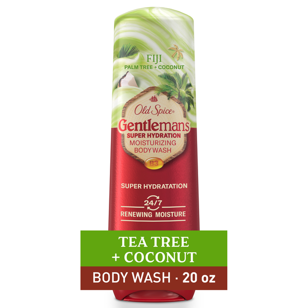 Old Spice Super Hydration Men's Body Wash, Fiji with Palm Tree + Coconut
