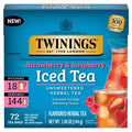 Twinings Strawberry & Raspberry Flavoured Herbal Iced Tea Bags