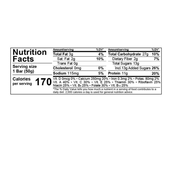 NuGo Original Vanilla Yogurt, Gluten Free, Protein Bar