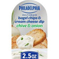 Philadelphia Multigrain Bagel Chips & Chive & Onio...
️