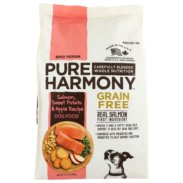 Pure Harmony Super Premium Salmon, Sweet Potato & Apple Recipe Dog Food