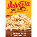 VELVEETA Creamy Beef Stroganoff One Pan Dinner Kit with Cheese Sauce, Pasta & Seasonings