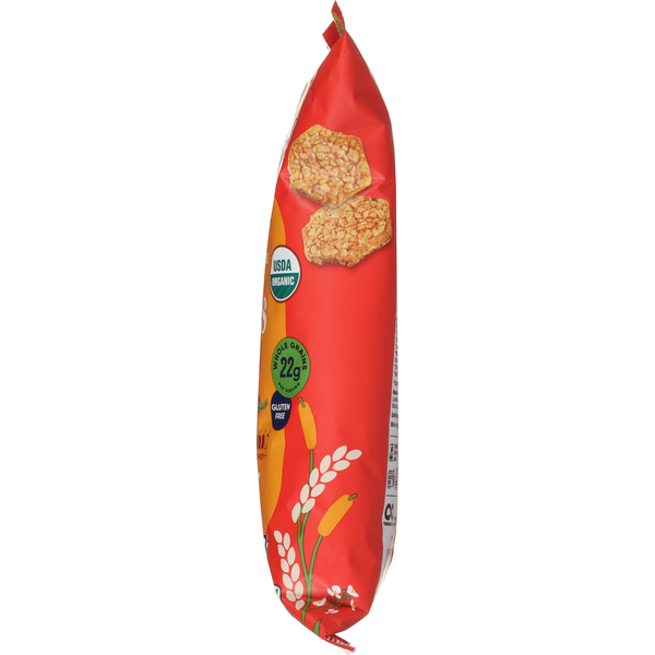 Lundberg Family Farms Rice Cakes, Organic, Fiery Hot