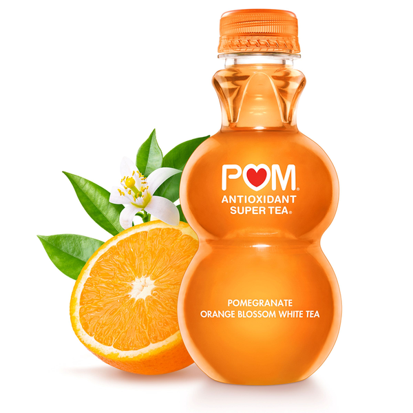 POM Wonderful Super Tea, Pomegranate Orange Blossom White Tea