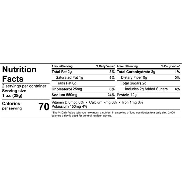 ICON Meats Bison & Beef Steak Strips - 2 oz - Savory