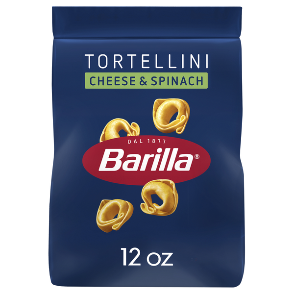 Barilla Cheese & Spinach Tortellini Pasta - Pantry Friendly Dried Tortellini