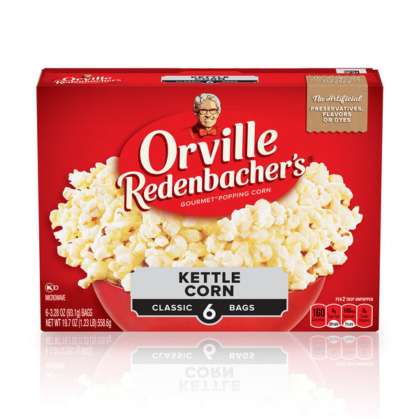 Orville Redenbacher Kettle Corn Microwave Popcorn