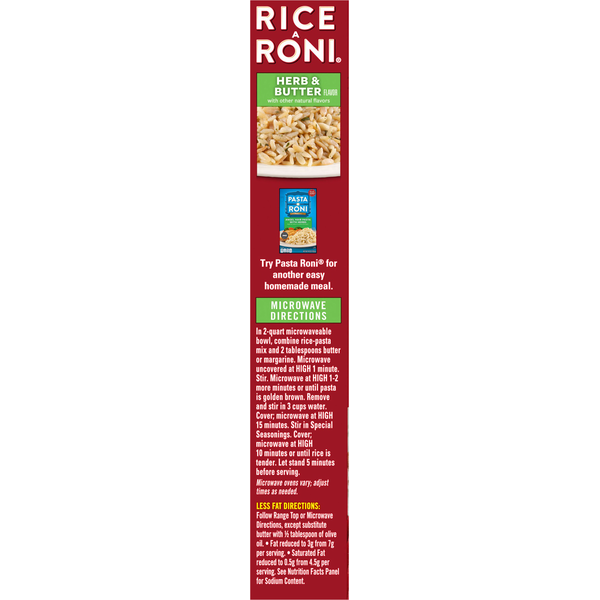 Rice-A-Roni Herb Butter Rice Mix