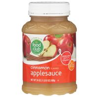 Food Club Cinnamon Flavored Applesauce️