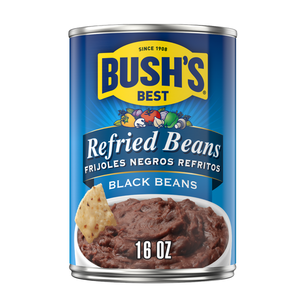 Bush's Best Refried Black Beans