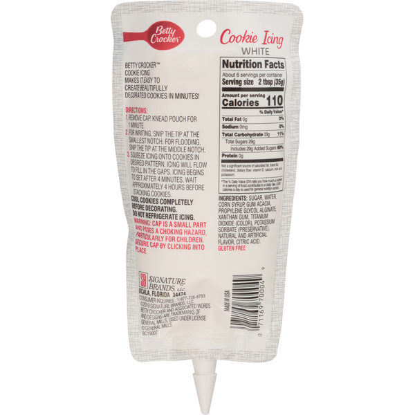 Betty Crocker White Cookie Icing