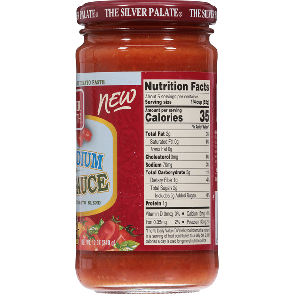 The Silver Palate Low Sodium Pizza Sauce