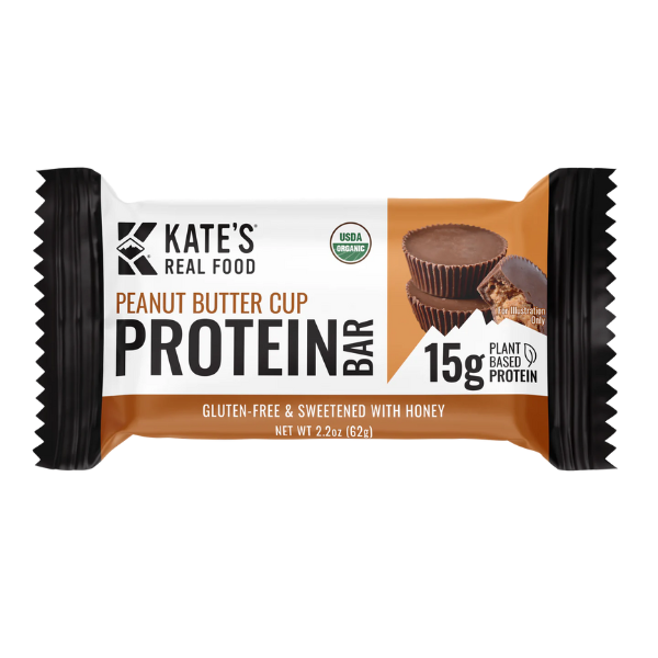Kate's Real Food Peanut Butter Cup Protein Bar
