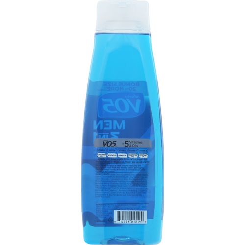 Alberto VO5 Shampoo/Conditioner/Body Wash, 3 in 1, Men, Ocean Surge, Bonus Size