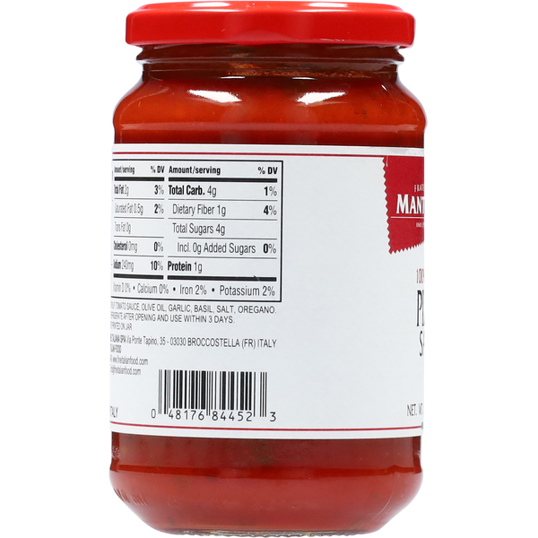 Mantova 100% Italian Pizza Sauce