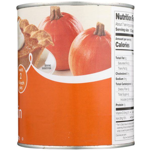Food Club 100% Pure Pumpkin