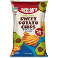 Jackson's Sweet Potato Chips in Avocado Oil, Wavy Sea Salt
