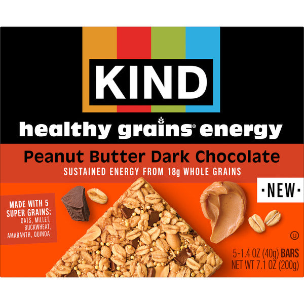 KIND Peanut Butter Dark Chocolate Healthy Grains Energy Bars