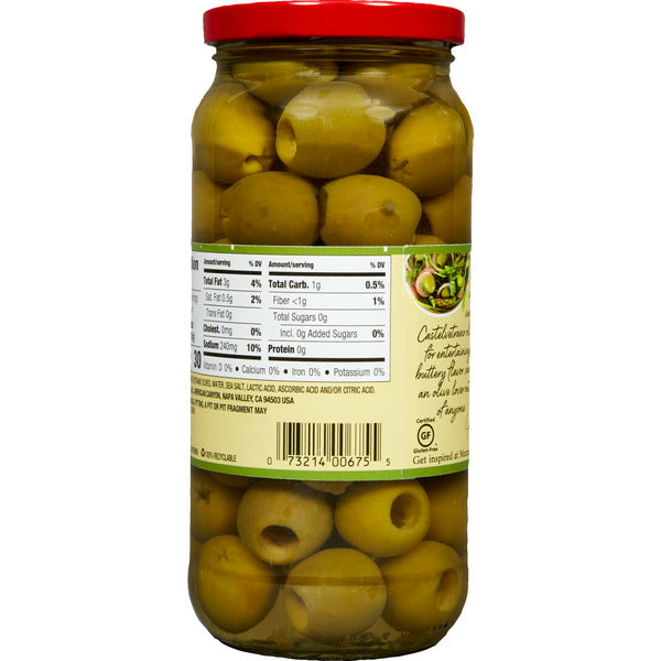 Mezzetta Pitted Italian Castelvetrano Olives