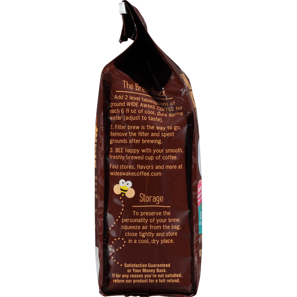 Wide Awake Light Roast Sea Salt Caramel 100% Arabica Ground Coffee