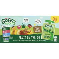 GoGo Squeez Applesauce, Variety Apple Peach GIMME️