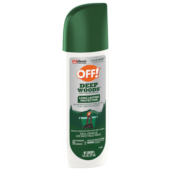 Off!® Deep Woods Mosquito Repellent Spritz, Long-Lasting Outdoor Bug Spray