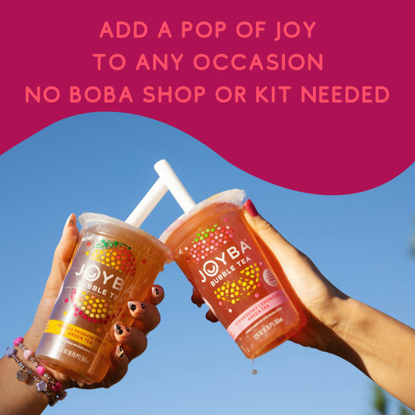 Joyba Strawberry Lemonade Flavored Green Bubble Tea